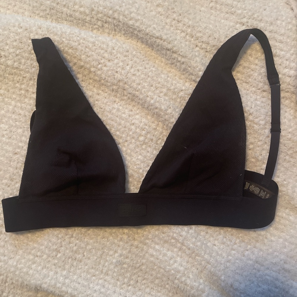 SKIMS Black Triangle Bralette